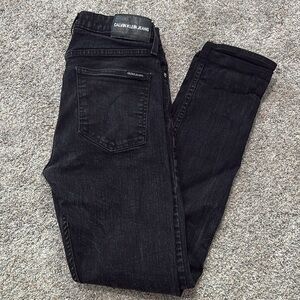 Calvin Klein Jeans Black Slim Fit Denim